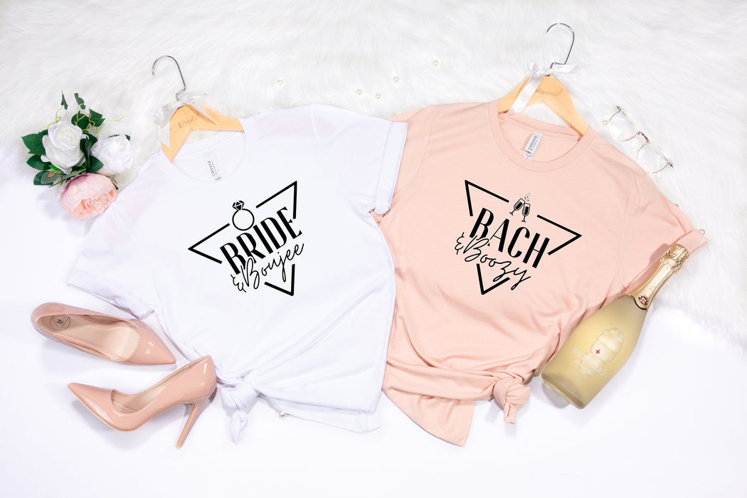 Bride and Boujee shirt 100% Cotton T-shirt High Quality