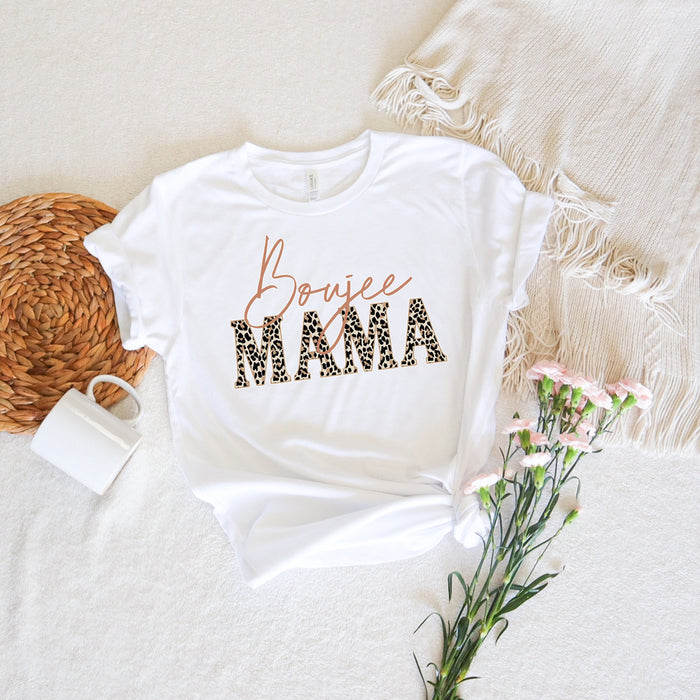 Camisa Boujee Mama, Camisa de vida de mamá, Camisa de mamá leopardo, Camisa de madrastra, Camisa del Día de las Madres, Camisa de mamá, Feliz Día de las Madres, Regalo para mamá 