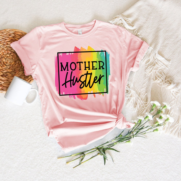 Mother Hustler shirt 100% Cotton T-shirt High Quality