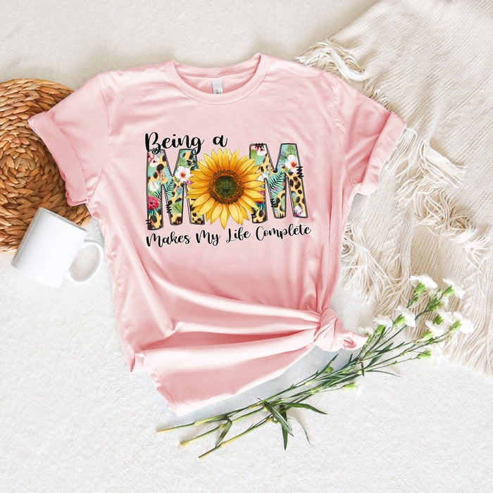 Ser mamá hace mi vida camisa completa, camisa floral de mamá, camisa de mamá nueva, camisa del día de las madres, camisa de mamá para ser, camisa de mamá, feliz día de las madres 