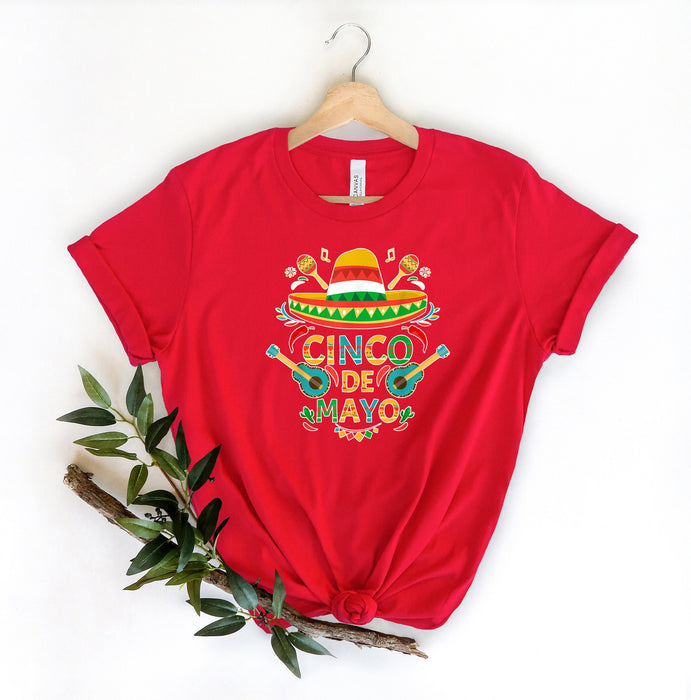Chemise Cinco De Mayo 100% coton T-shirt de haute qualité 