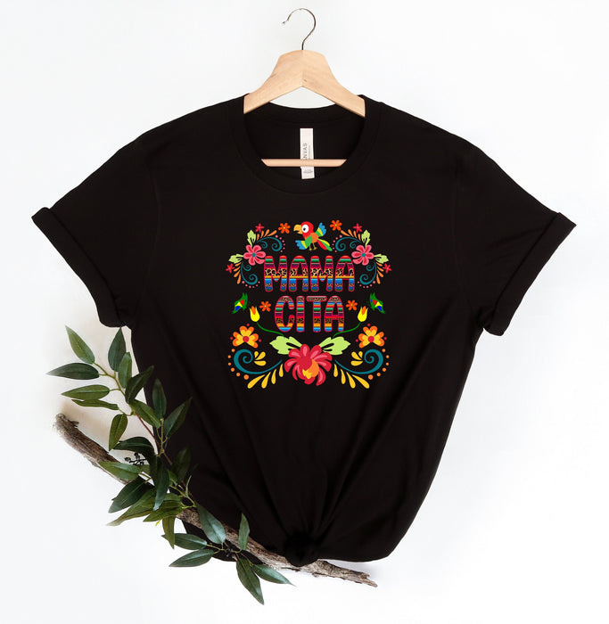 Camisa Mamacita, Camisa de mamá mexicana, Camisa de flores de mamá, Camisa Cinco De Mayo, Camisa de fiesta Fiesta, Camisa de fiesta mexicana, Camisa de fiesta hispana