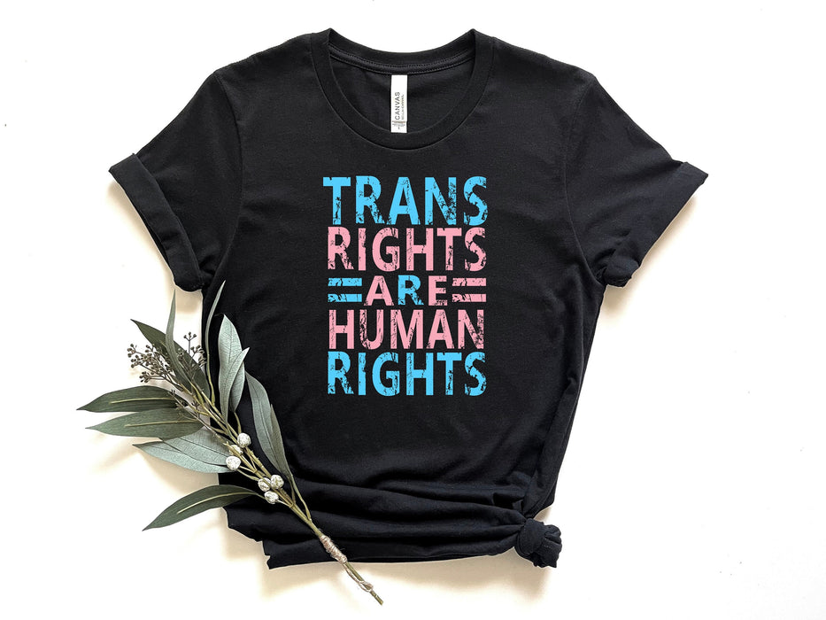 T-shirt 100% coton de haute qualité, Trans Right Are Human Rights