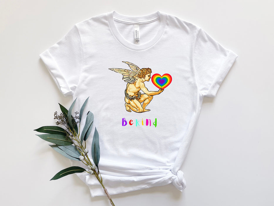 Chemise Pride Angel T-shirt 100% coton de haute qualité