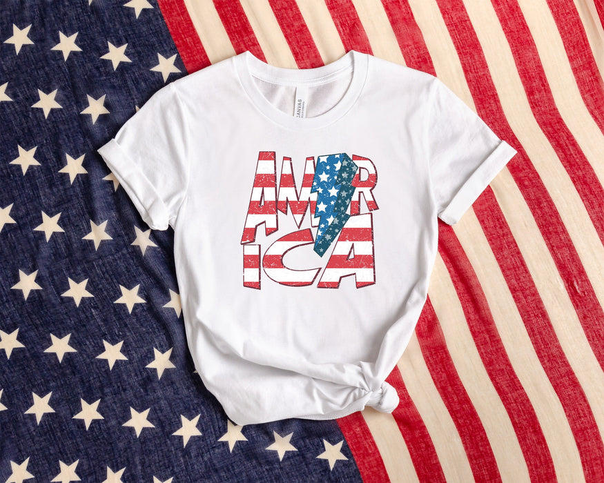 America shirt 100% Cotton T-shirt High Quality