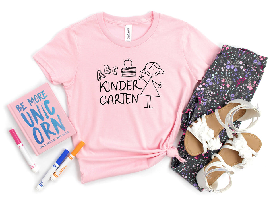 Camisa de jardín de infantes ABC, camisa de hola jardín de infantes, camisa de jardín de infantes, camisa de regreso a la escuela, camisa de primer grado, camisa de maestro de jardín de infantes 