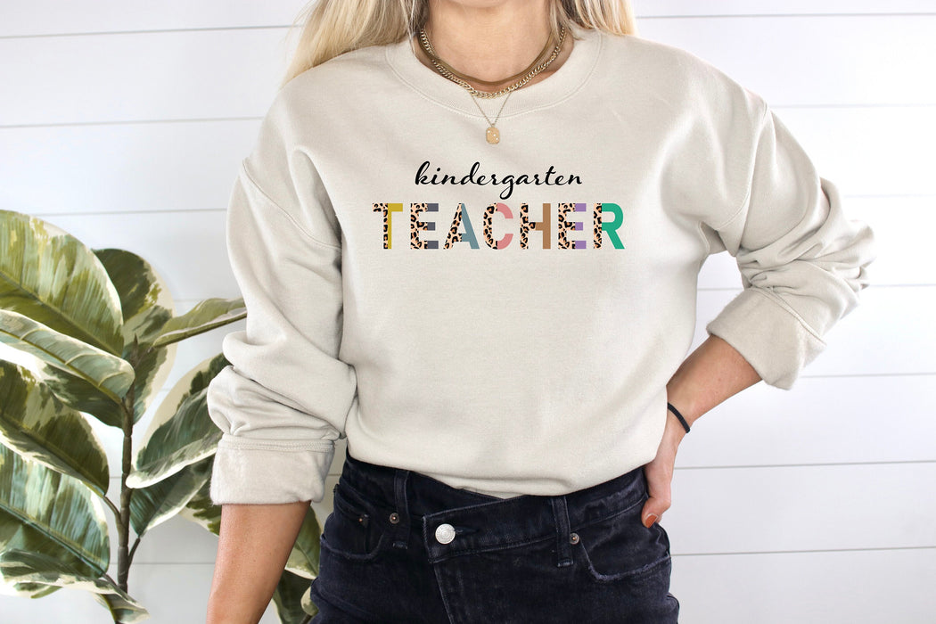 Camisa de maestro de jardín de infantes, camisa de leopardo de maestro, camisa de vida de maestro, camisa de regreso a la escuela, camisa del primer día de clases, regalo de maestro