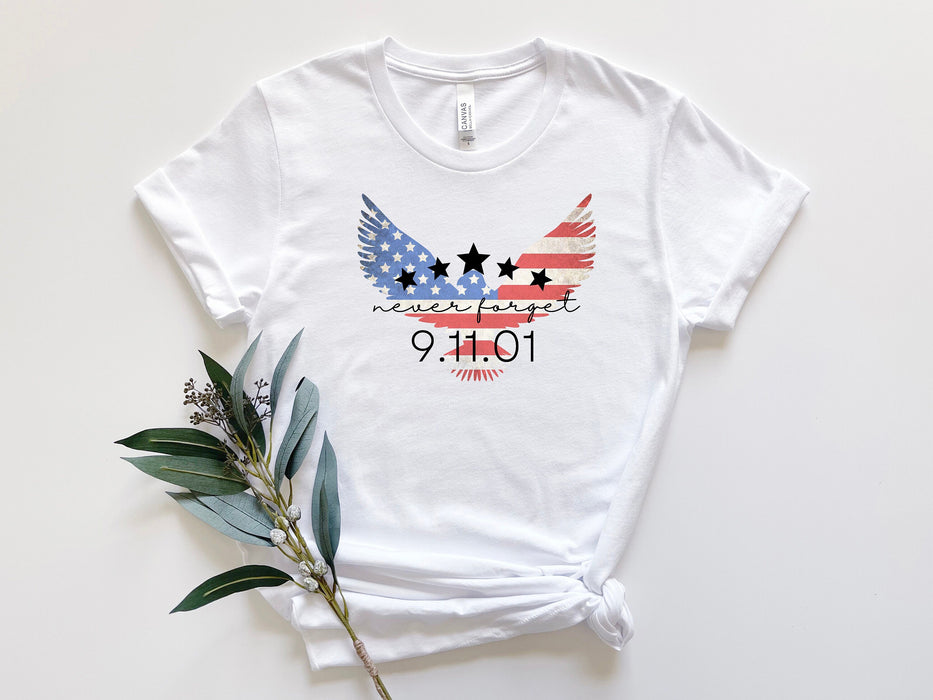 Camisa American Eagle, camisa del 11 de septiembre, camisa de las Torres Gemelas, camisa del Día del Patriota, camisa American Eagle, camisa conmemorativa del 11 de septiembre, camisa del 11 de septiembre 
