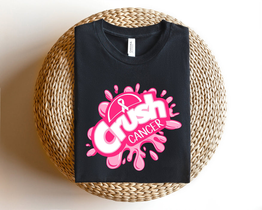 Crush Cancer shirt 100% Cotton T-shirt High Quality