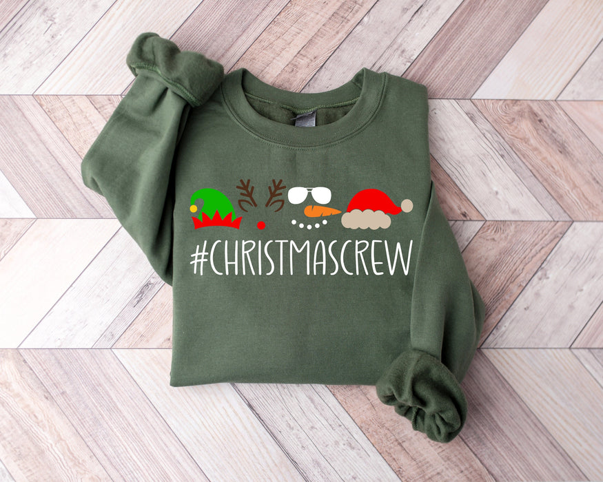 Christmas Crew 100% Cotton T-shirt High Quality