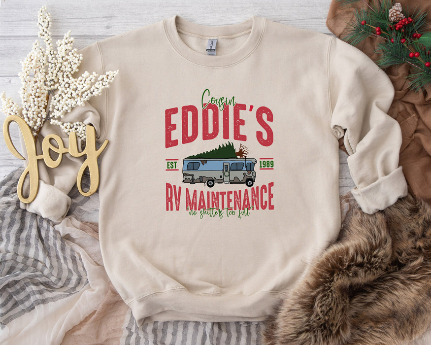 Cousin Eddie's RV Maintenance 100% Cotton T-shirt High Quality