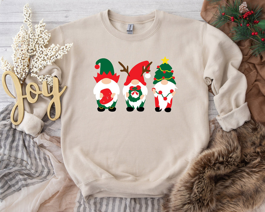 Christmas Gnomes 100% Cotton T-shirt High Quality