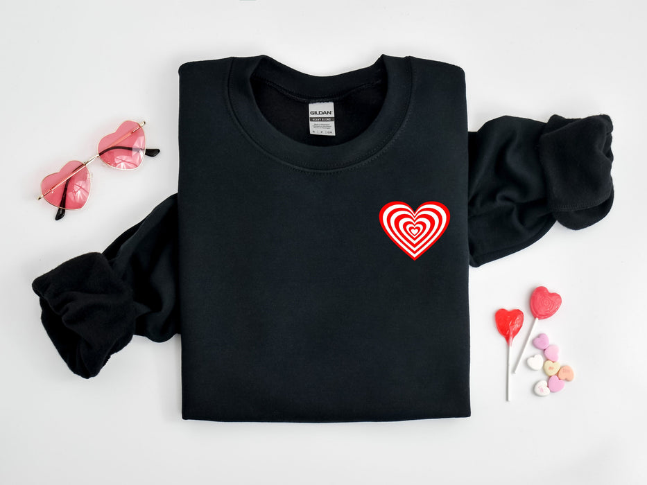 Cute Heart shirt 100% Cotton T-shirt High Quality